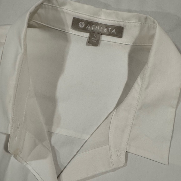ATHLETA POPLIN SHIRT - Picture 2 of 3